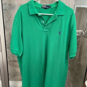 Ralph Lauren green polo size XL